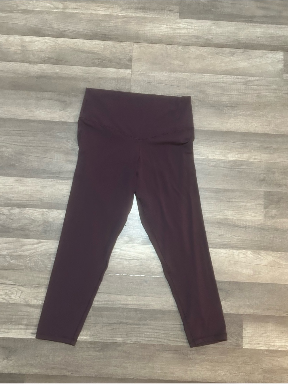 aerie Offline Women’s High Waist Leggings in Deep Plum Size Extra Large
